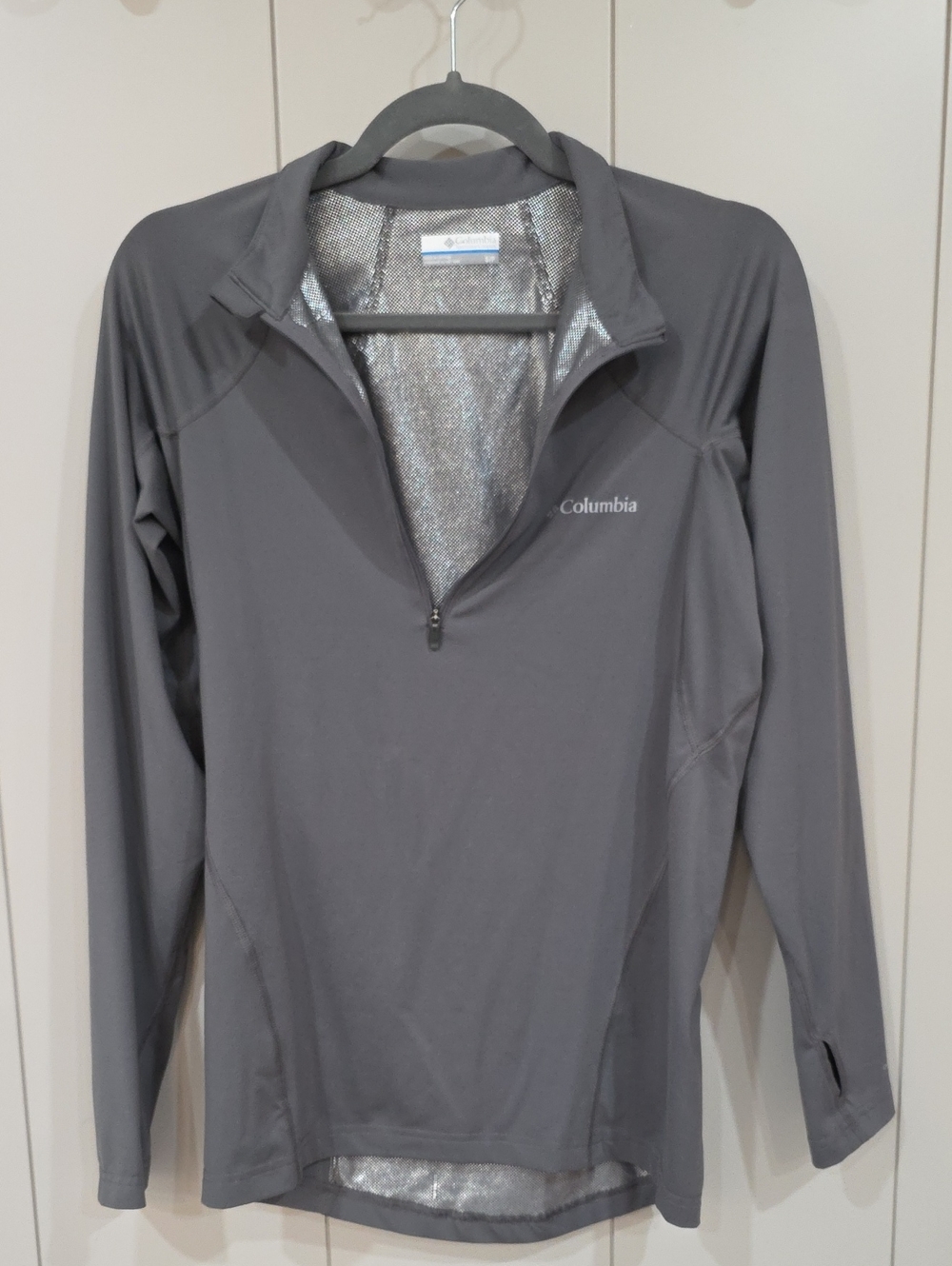 Columbia Men's Gray Half-Zip Lightweight Pullover